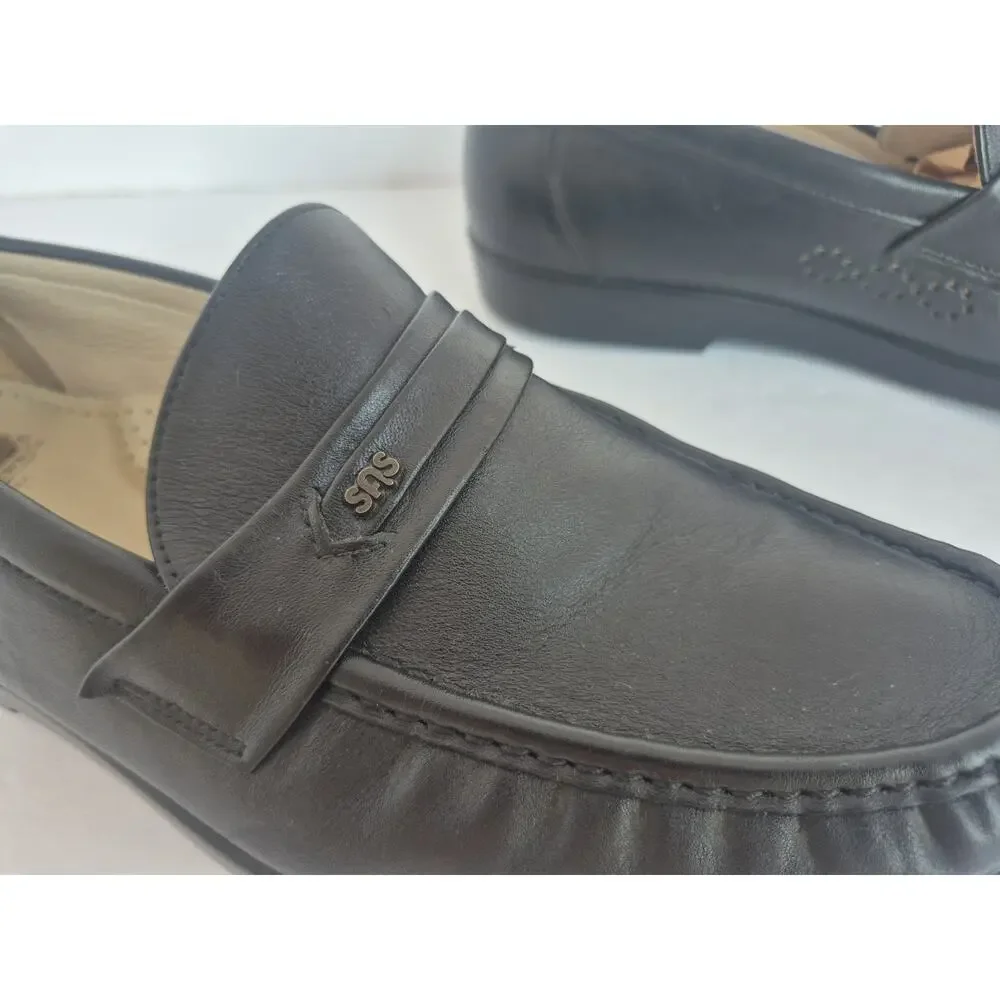 SAS Genuine Handsewn Leather Penny Loafer Comfort Mens Shoes Size 12 M USA
